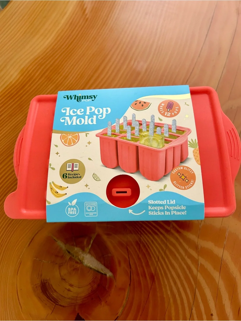 Silicone Popsicle Mold and Cookie Cutters Set